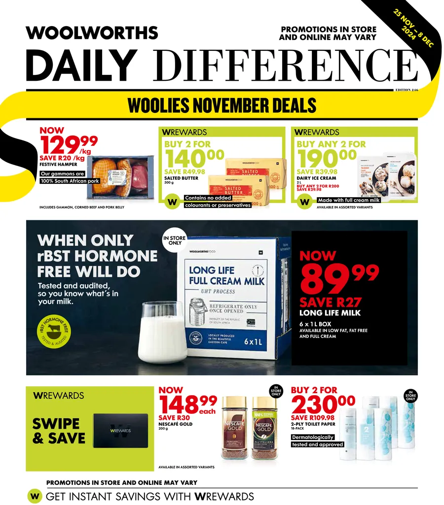 woolworths food special catalogue